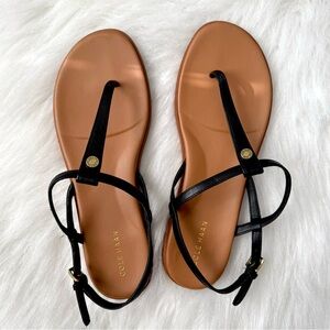 Cole Haan Flora Leather Thong Sandal